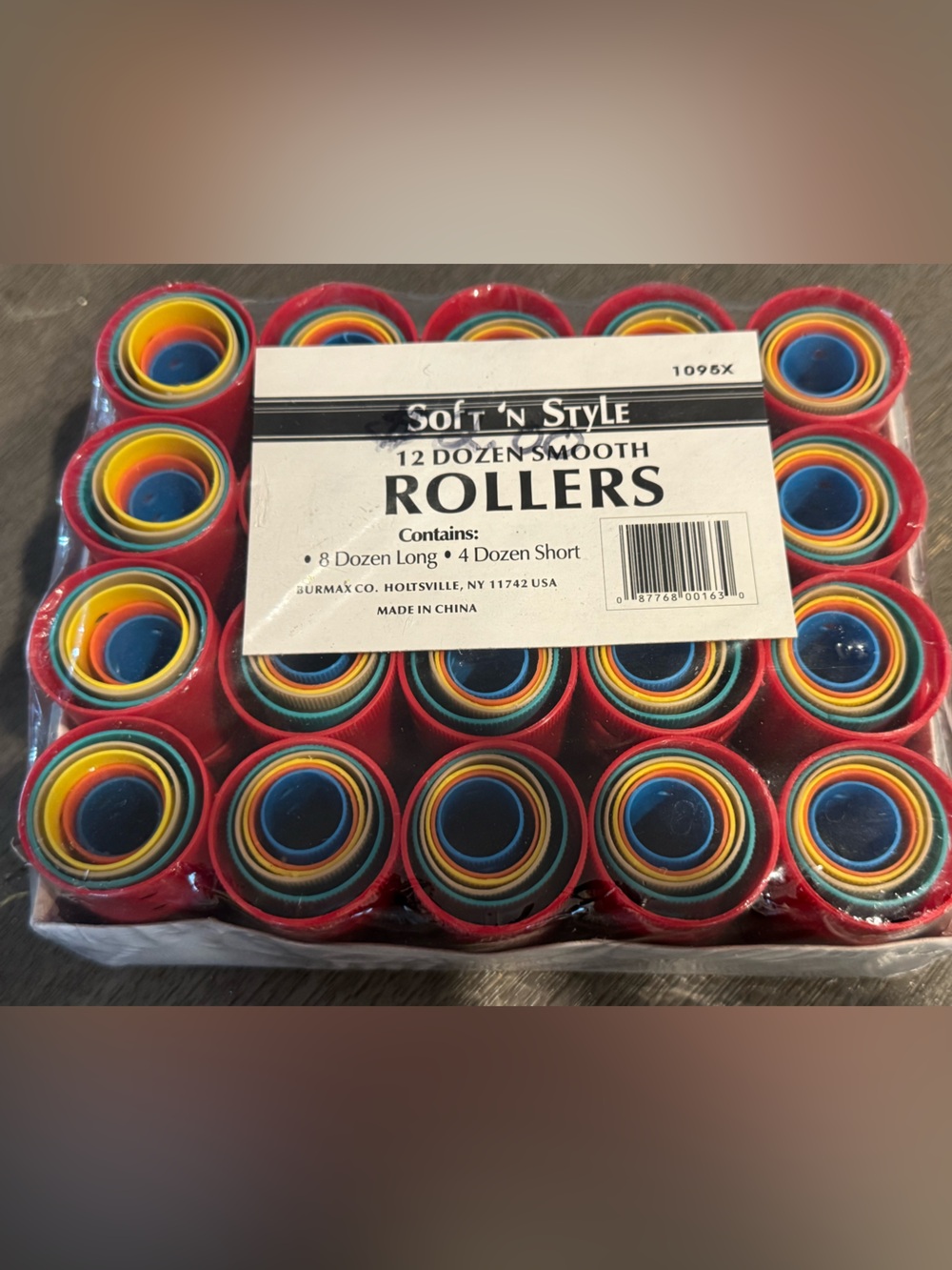 Soft'n Style 12 Dozen Smooth Hair Curler Rollers Set
